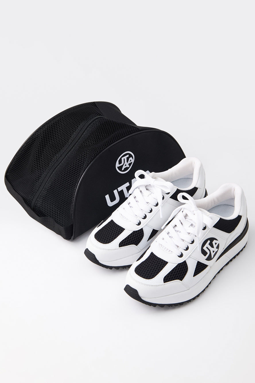 UTAA メッシュミックスプラットフォームスパイクレスゴルフシューズ : Men's BK 24