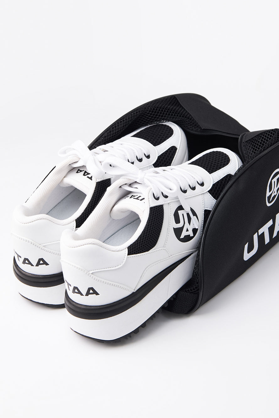 UTAA メッシュミックスプラットフォームスパイクレスゴルフシューズ : Men's BK 25