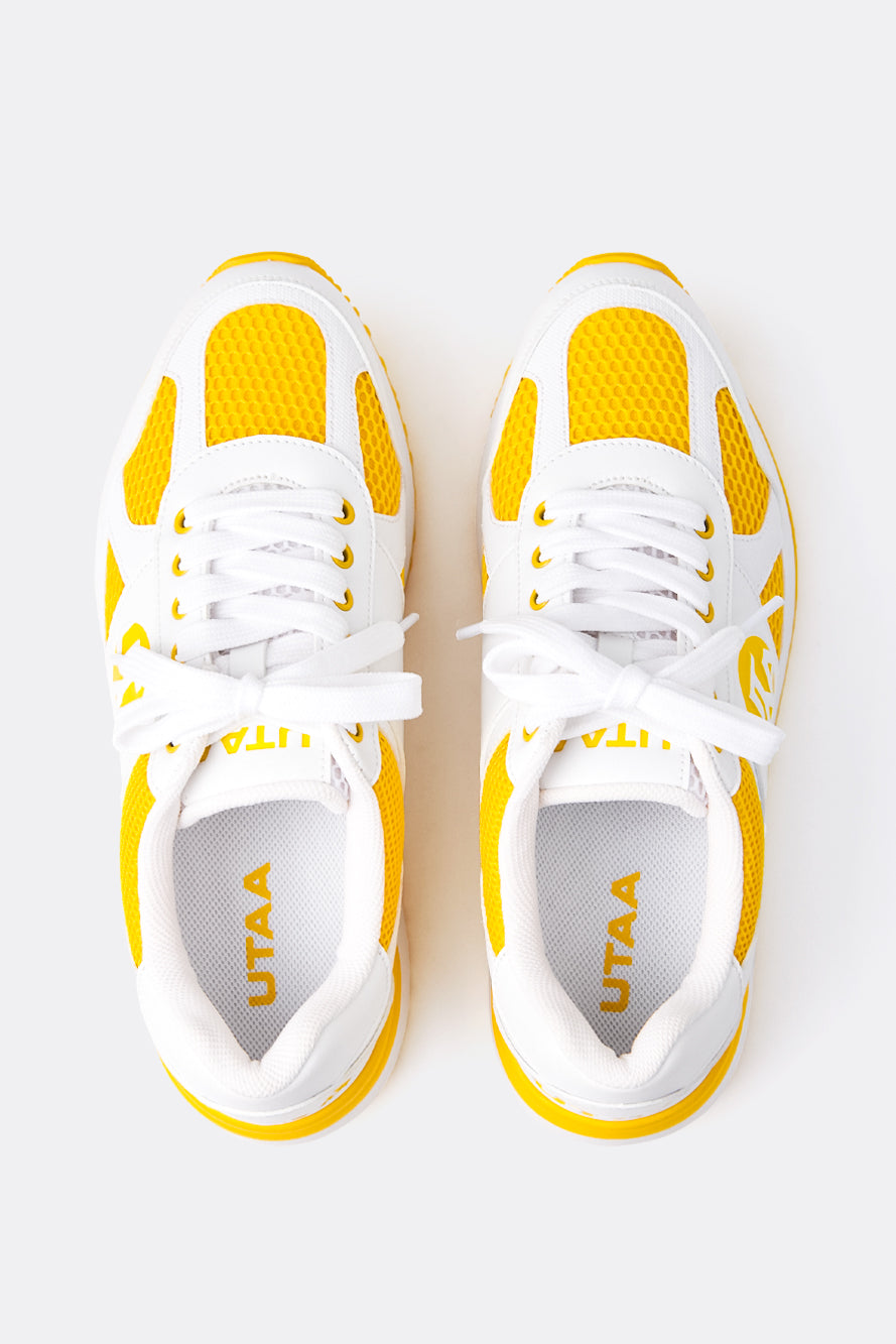 UTAA メッシュミックスプラットフォームスパイクレスゴルフシューズ : Men's YE 4
