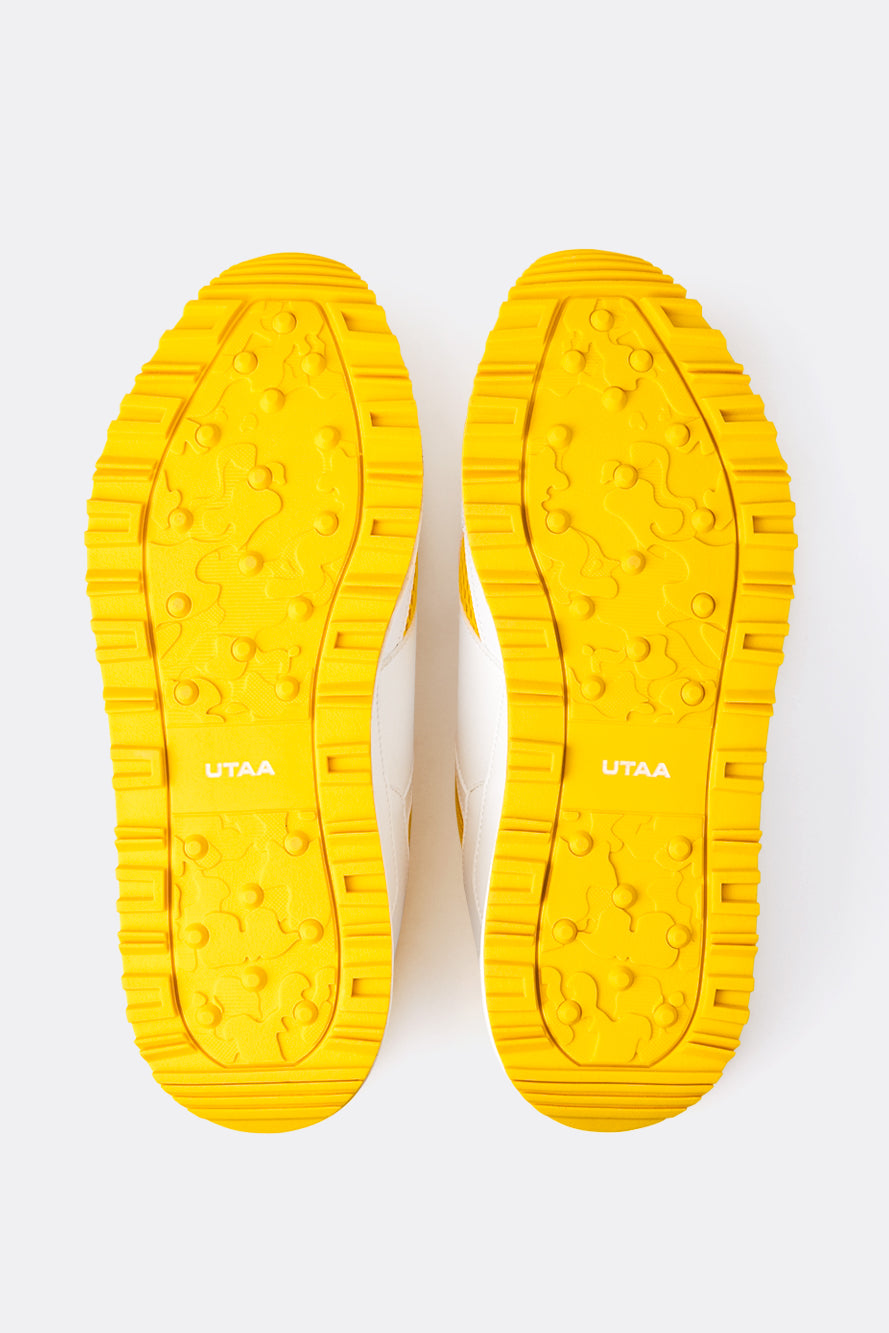 UTAA メッシュミックスプラットフォームスパイクレスゴルフシューズ : Men's YE 5