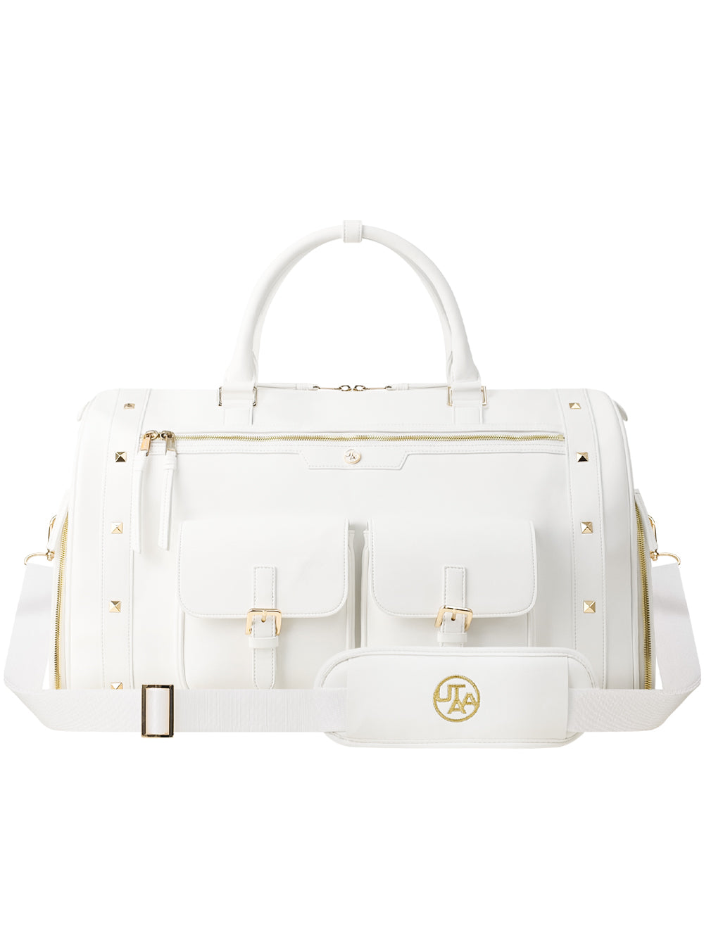 UTAA ゴールデンスタッドフラッシュボストンバッグ : Women's