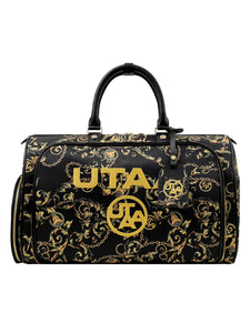 UTAA パンサーチェーンゴールデンバロックボストンバッグ : Women's