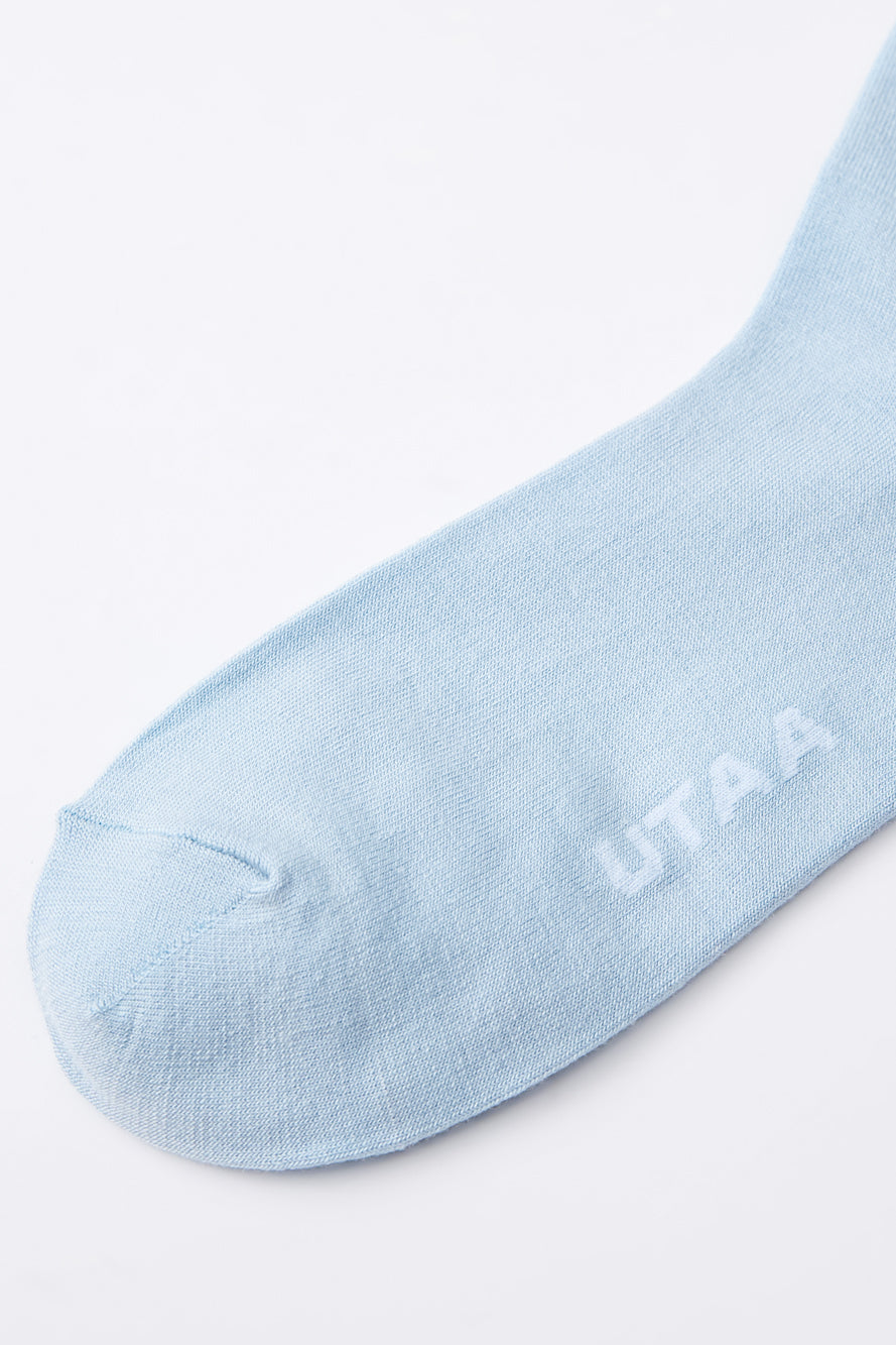 UTAA MutedShadeカラーラインオーバーKneeソックス : Women's