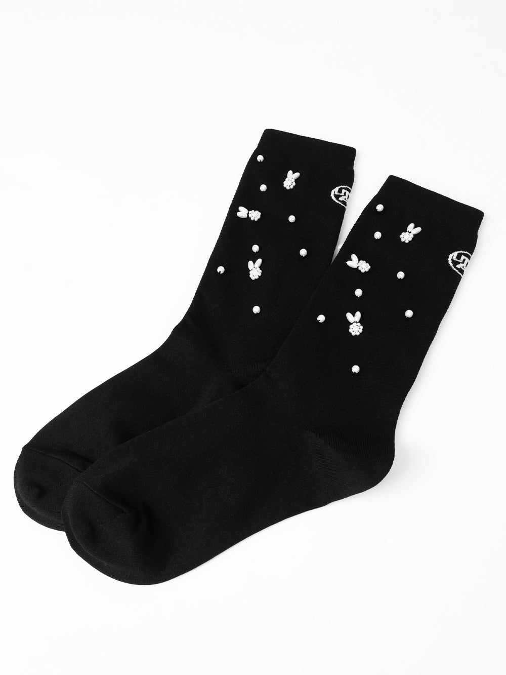 UTAA RabbitパールGlintソックス ブラック : Women's