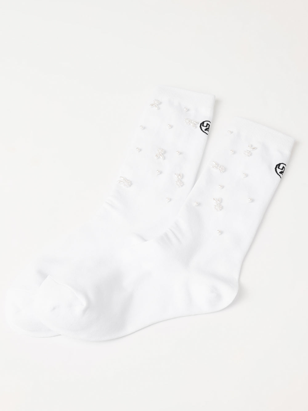 UTAA RabbitパールGlintソックス ホワイト : Women's