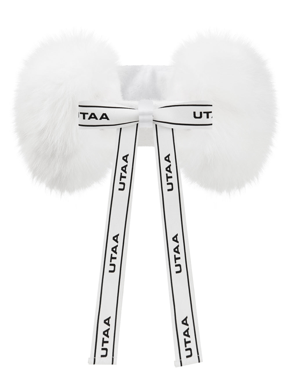 エンブレムフォックスファーリボンバイザー