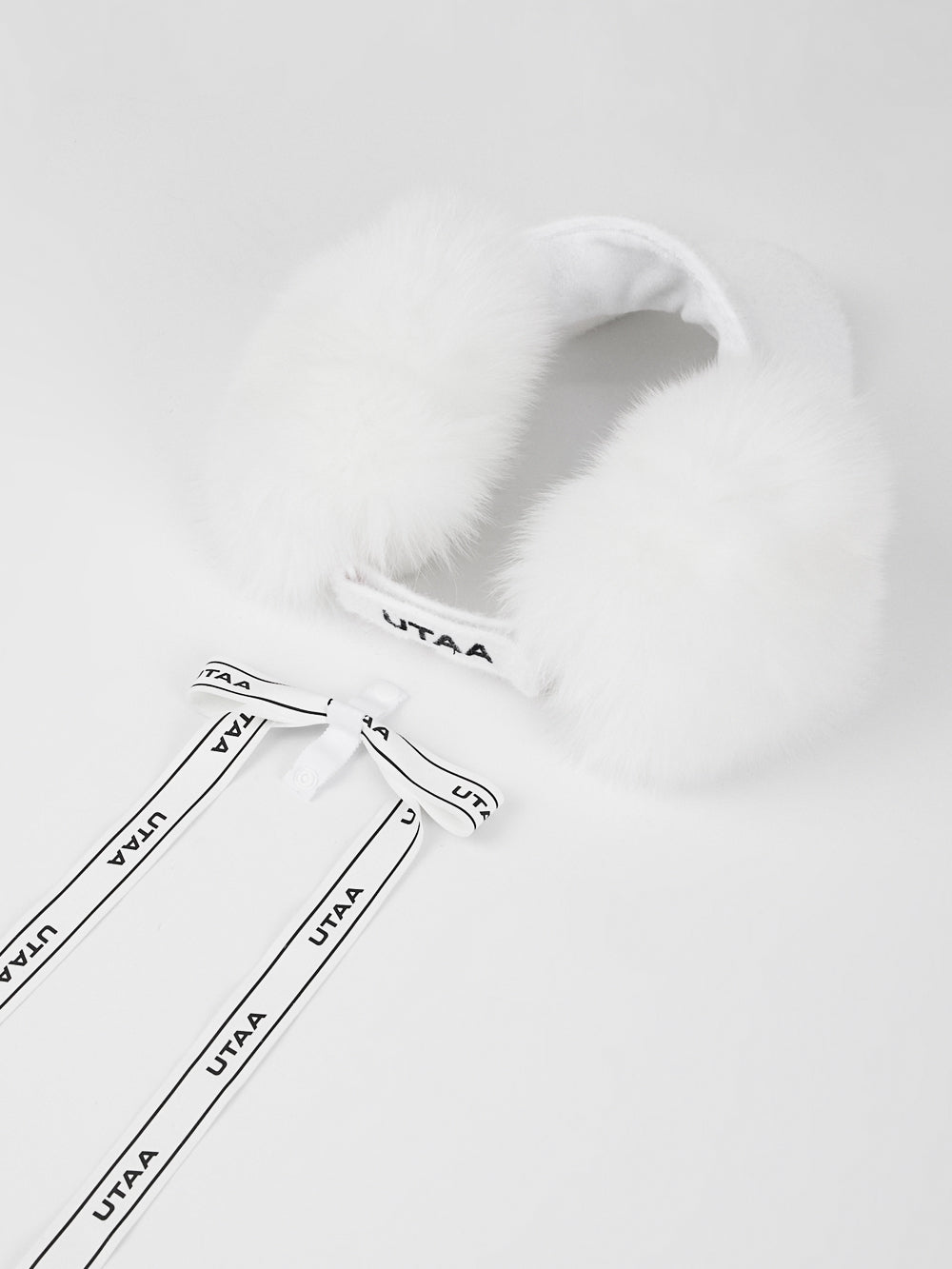 エンブレムフォックスファーリボンバイザー