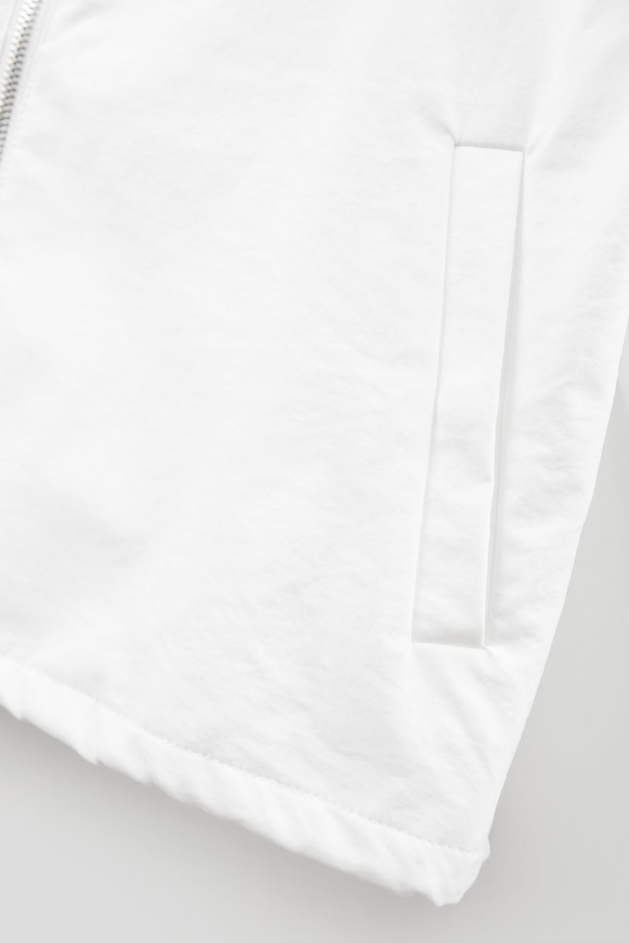 UTAA パンサーエンブレムウィンドブレーカージャンパー ホワイト : Women's