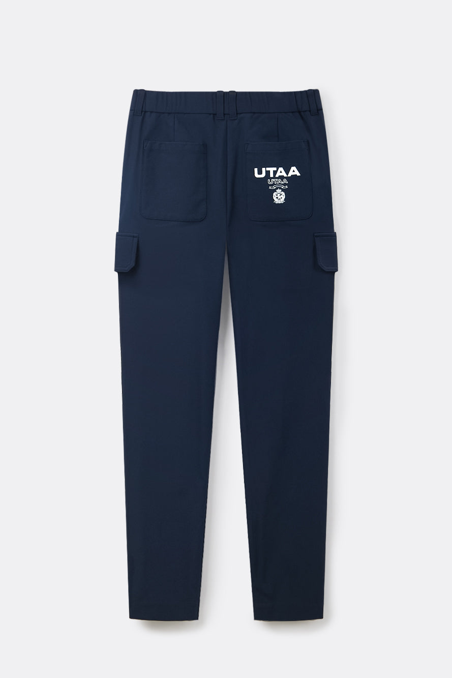 UTAA マリンロゴポケットパンツ ネイビー：レディース