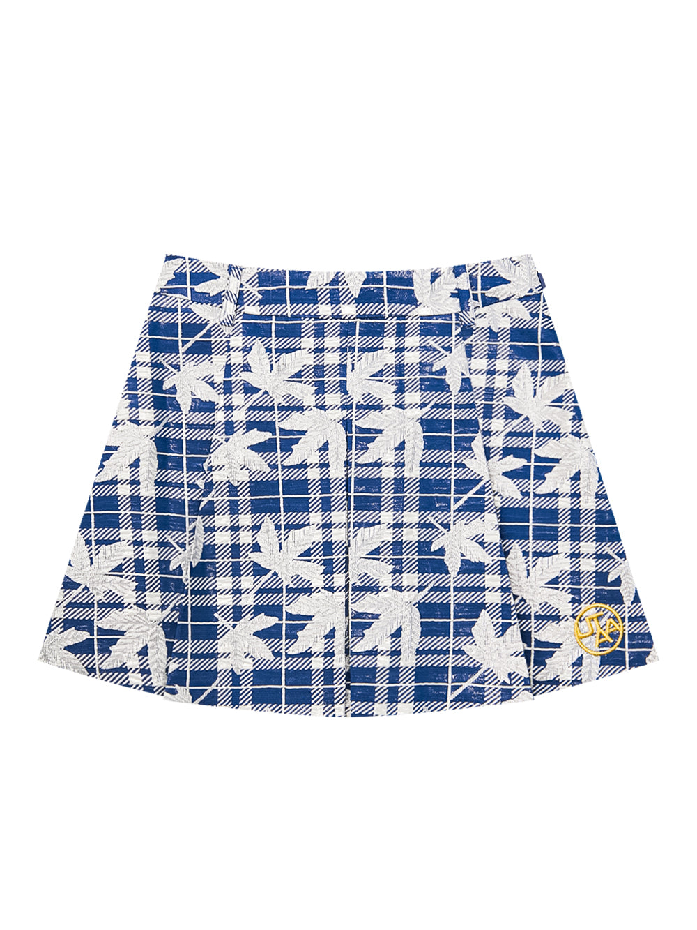 アトランティック リーフ ミックス チェック プリーツ スカート