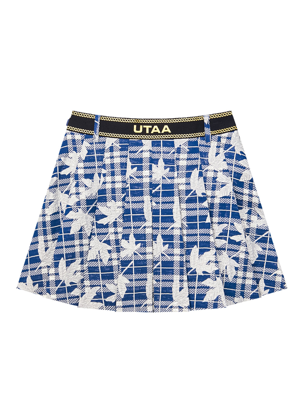 アトランティック リーフ ミックス チェック プリーツ スカート