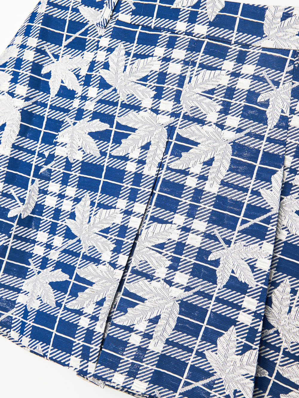 アトランティック リーフ ミックス チェック プリーツ スカート