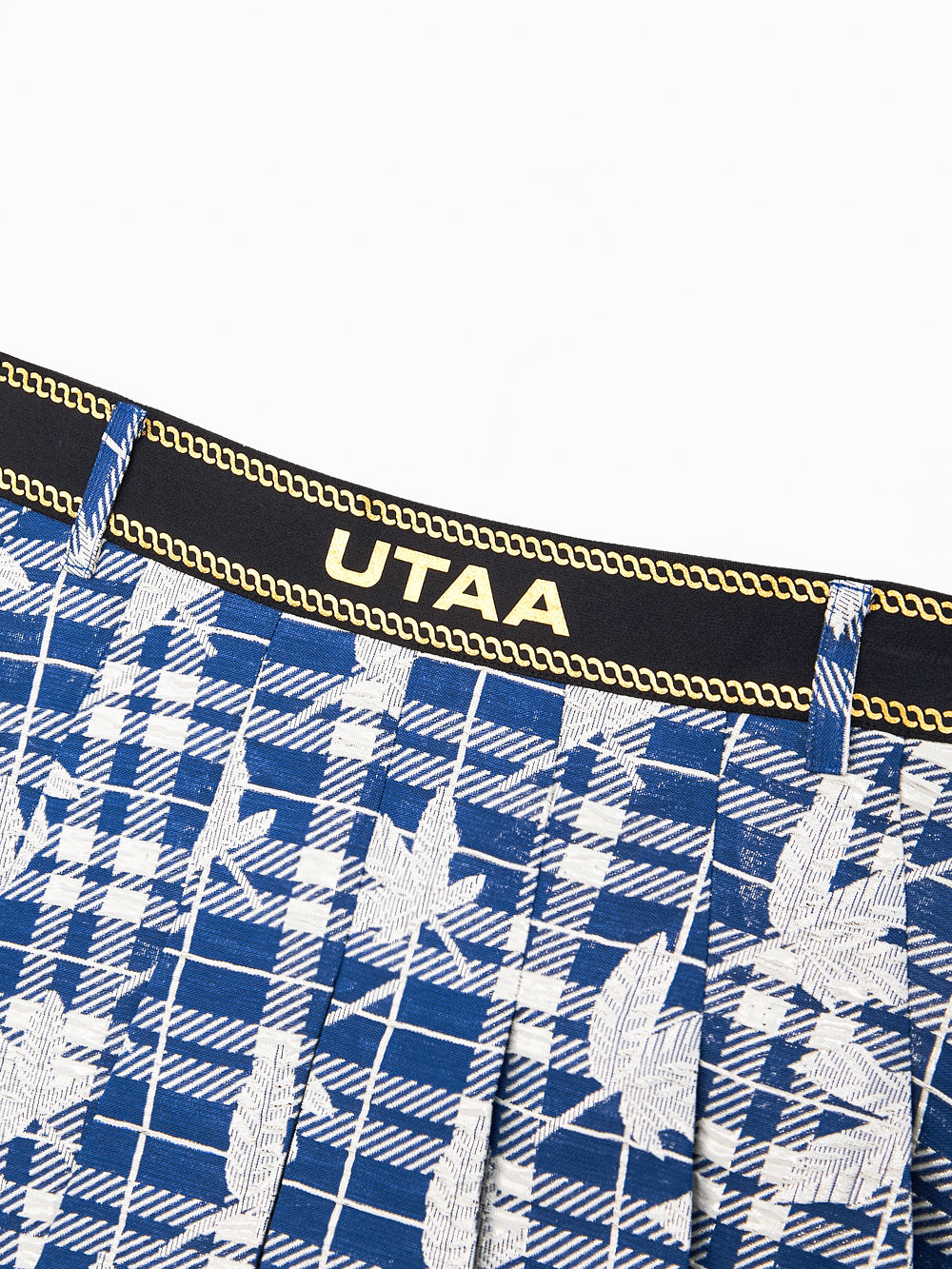 アトランティック リーフ ミックス チェック プリーツ スカート