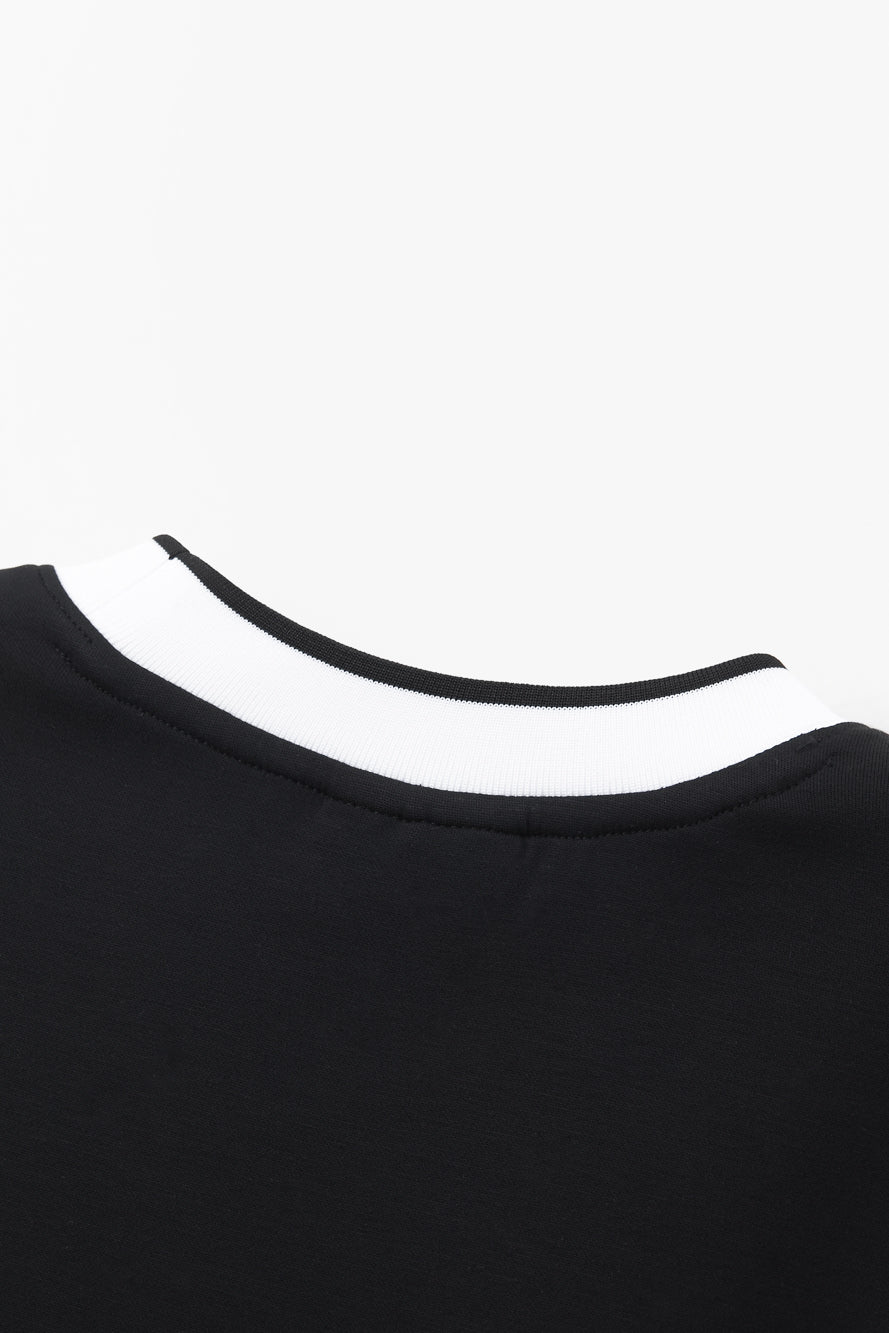 UTAA StitchロゴソリッドMTM ブラック : Women's
