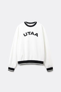 UTAA StitchロゴソリッドMTM ホワイト : Women's