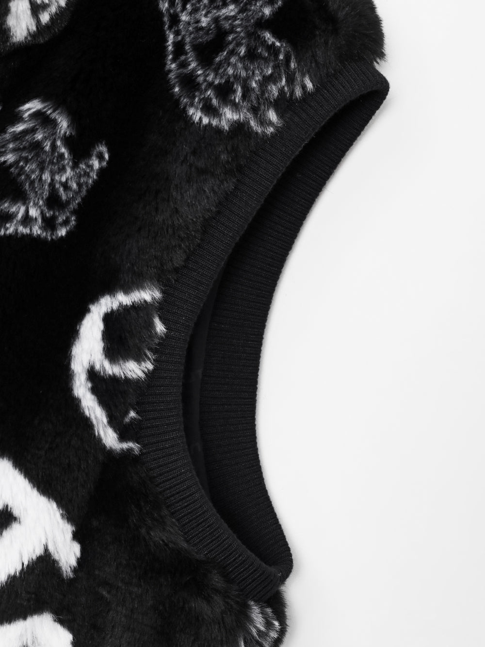 クラウンパンサーミックスドロップファーベスト