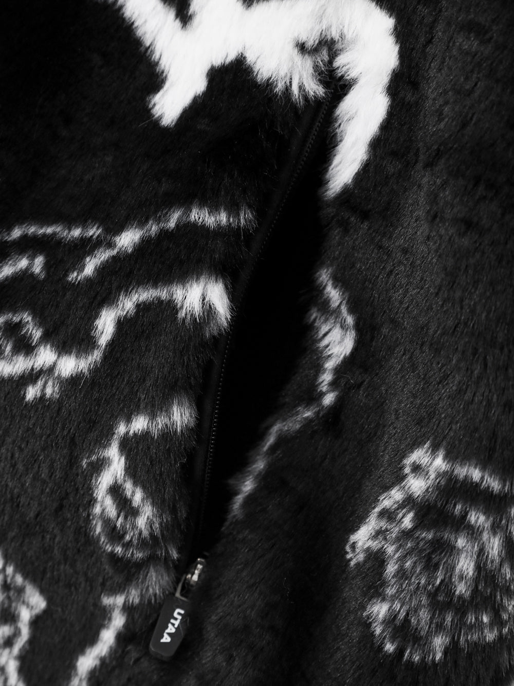 クラウンパンサーミックスドロップファーベスト