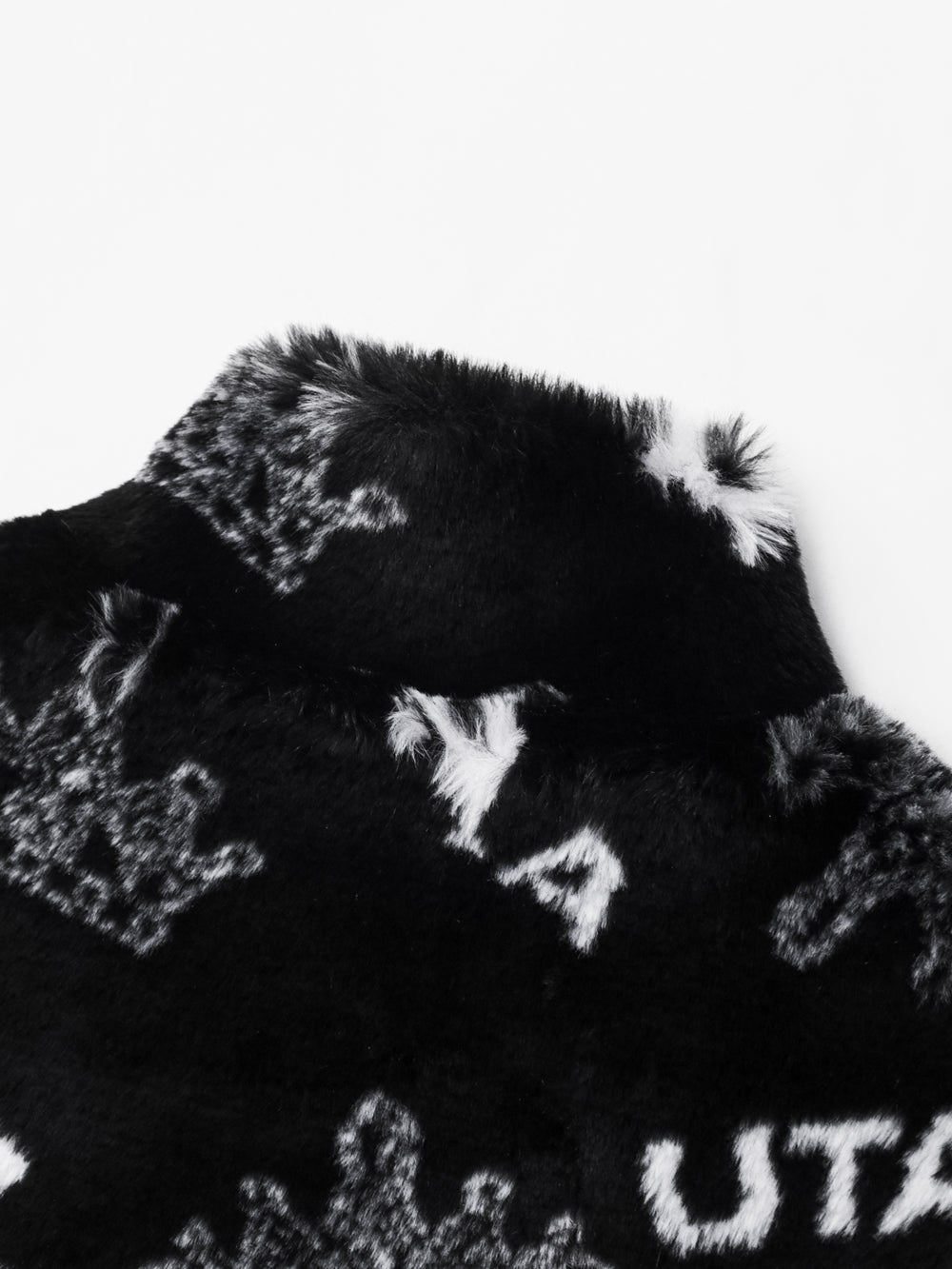 クラウンパンサーミックスドロップファーベスト