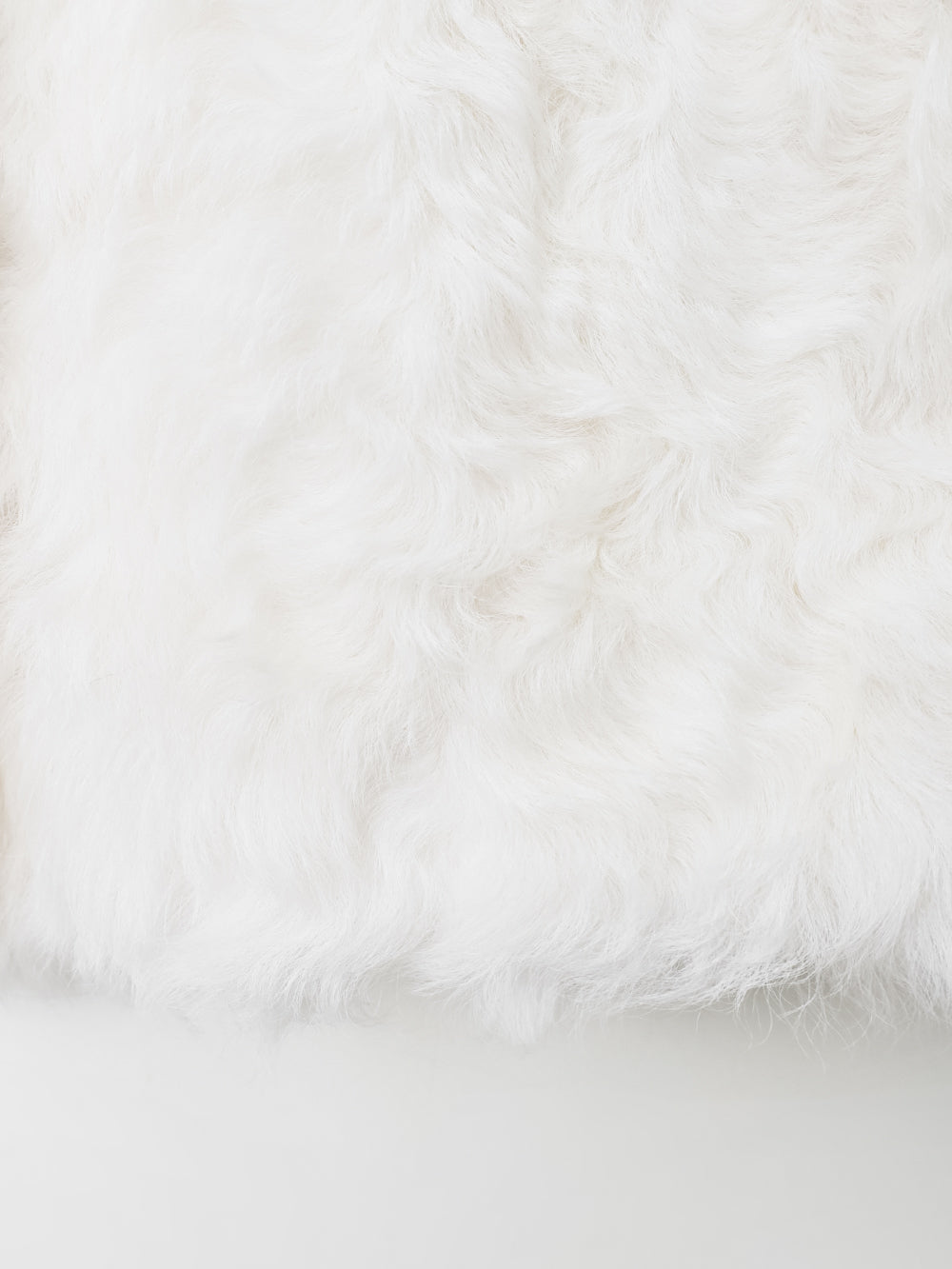 アングル キルト リバーシブル ファー ベスト