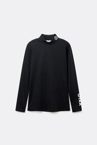 UTAA パンサーアイシータートルネックインナースリーブ ブラック : Women's