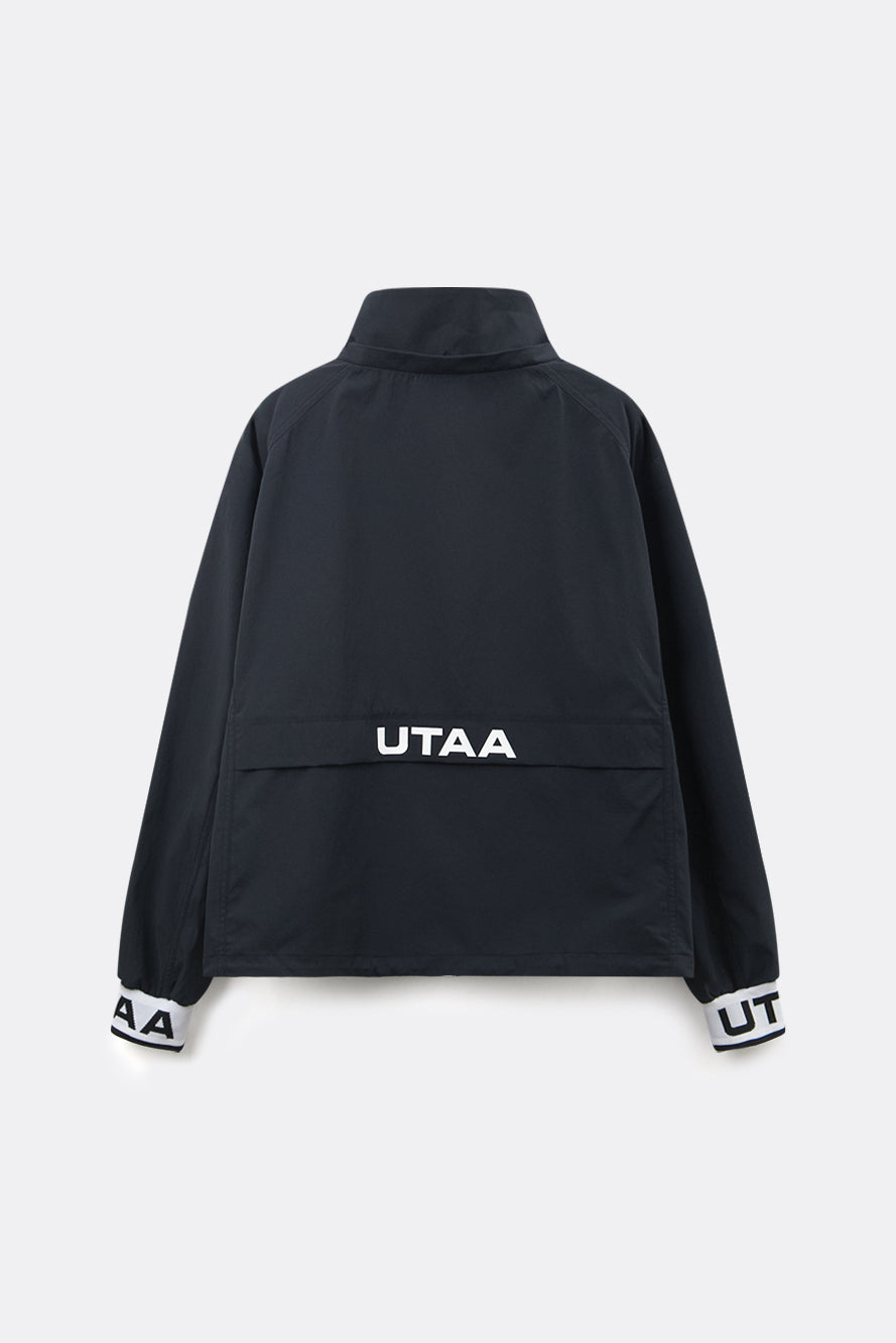 UTAA ヘイズツーウェイウィンドブレーカージャンパー ブラック : Women's