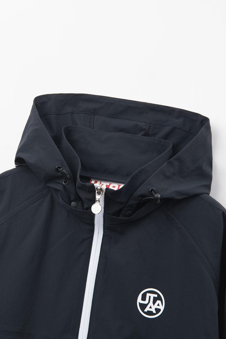 UTAA ヘイズツーウェイウィンドブレーカージャンパー ブラック : Women's