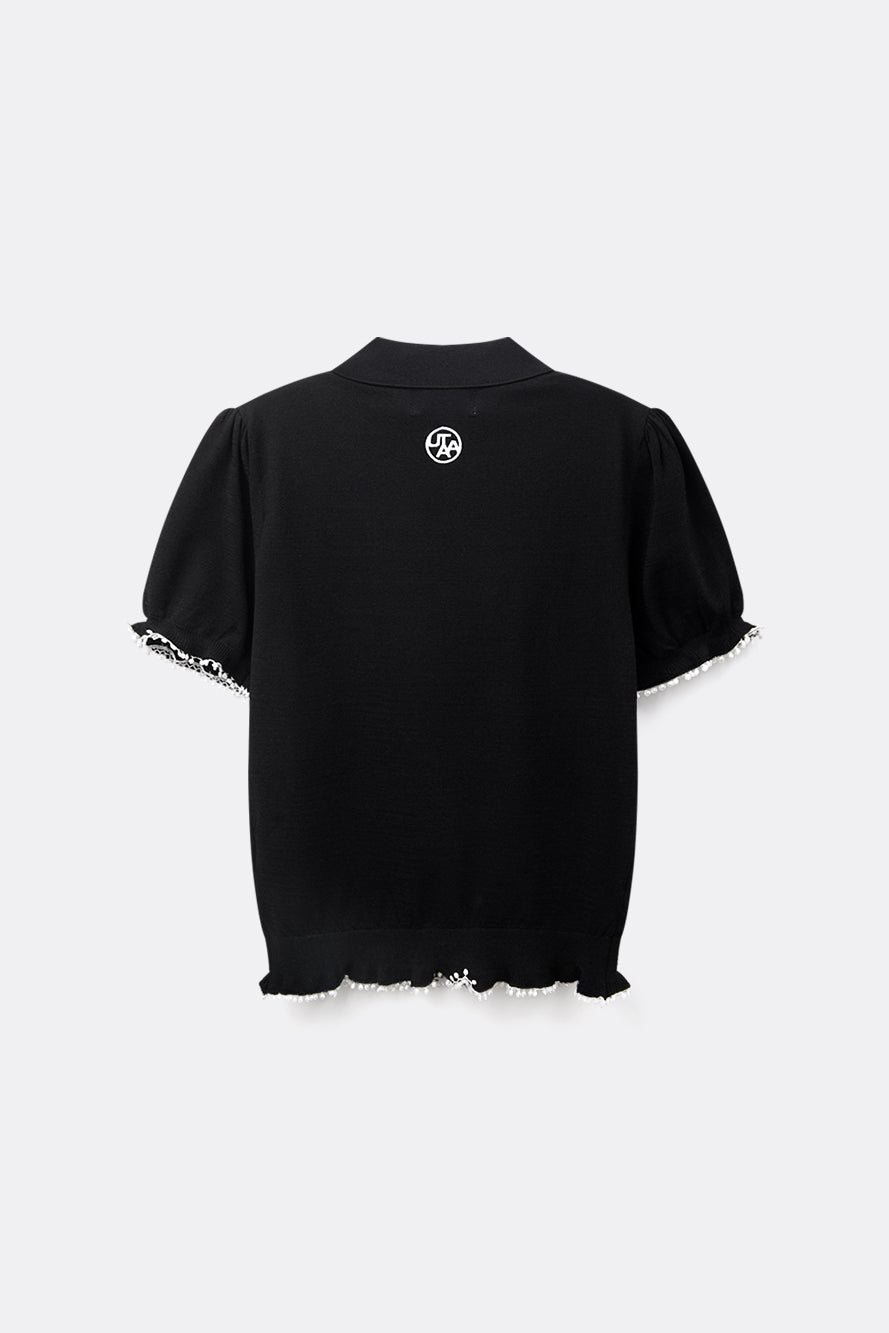 UTAA レインフォールドロップレースPKニット : Women's