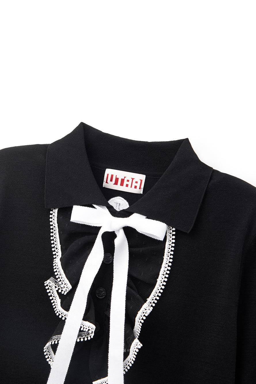 UTAA レインフォールドロップレースPKニット : Women's
