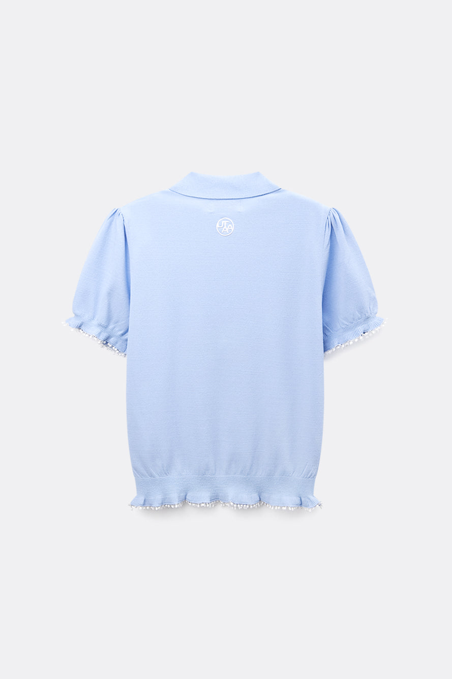 UTAA レインフォールドロップレースPKニット : Women's