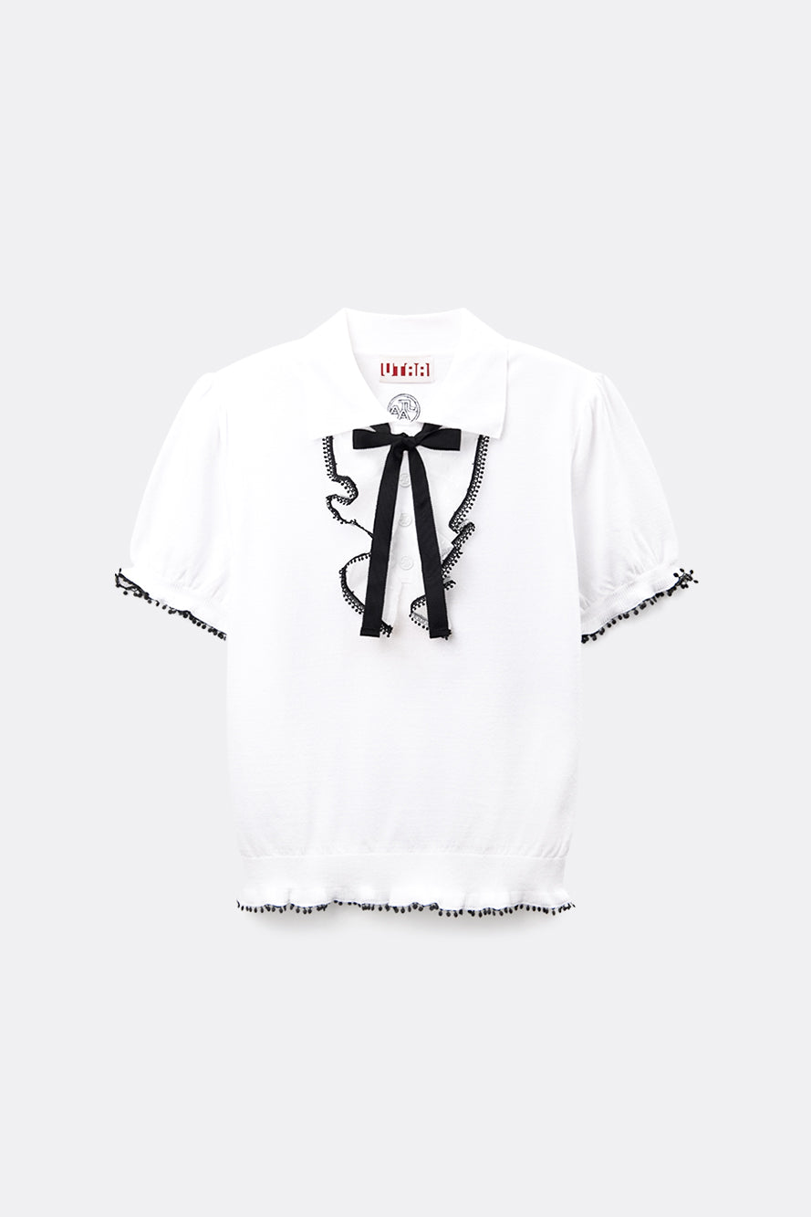 UTAA レインフォールドロップレースPKニット : Women's