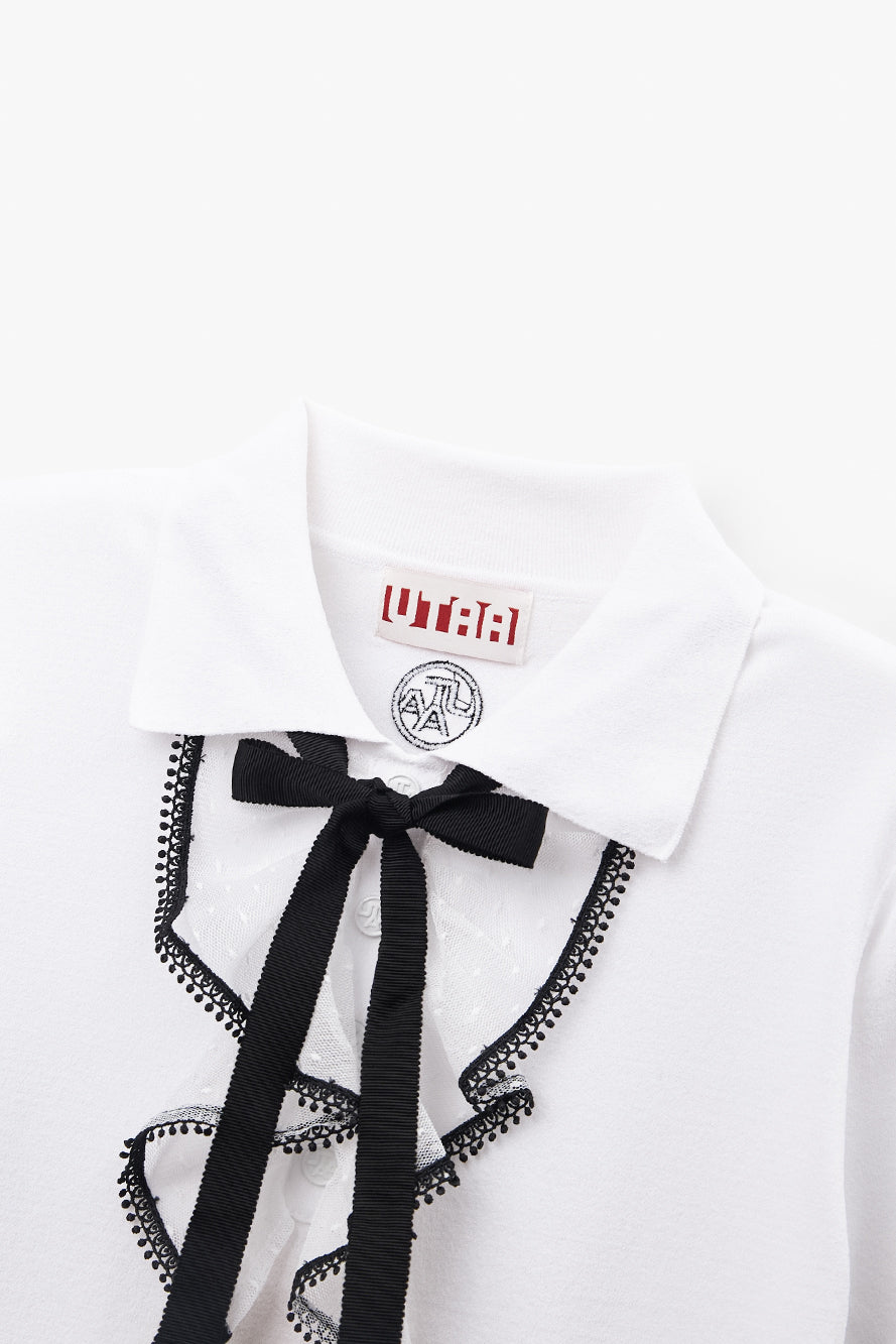 UTAA レインフォールドロップレースPKニット : Women's
