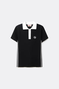UTAA LaneストライプニットPKシャツ : Women's
