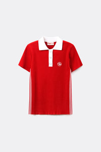 UTAA LaneストライプニットPKシャツ : Women's