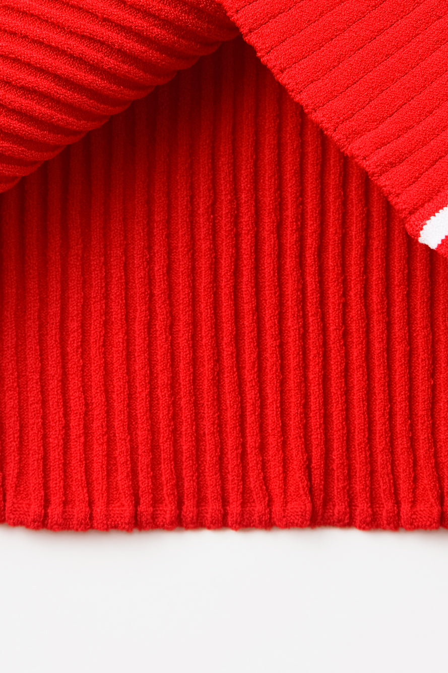 UTAA LaneストライプニットPKシャツ : Women's