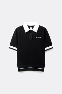 UTAA カラーブロックボタンPKニット : Women's
