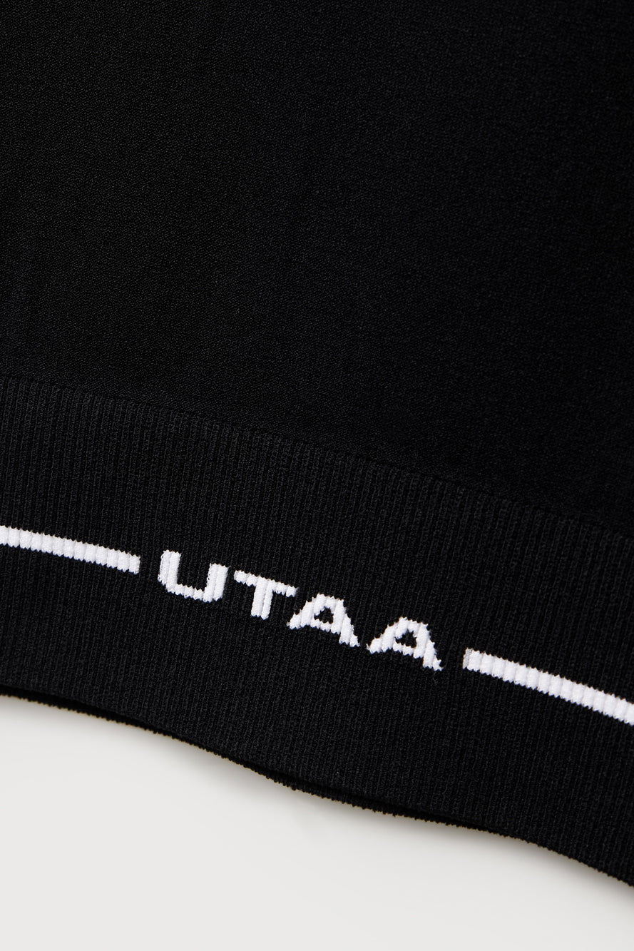 UTAA カラーブロックボタンPKニット : Women's