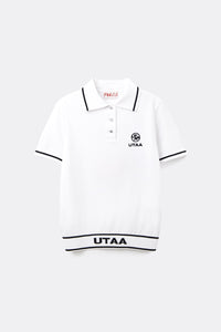 UTAA AquorカラーラインPKニット ホワイト : Women's