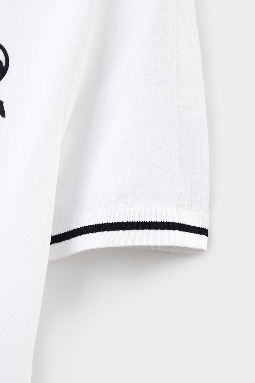 UTAA AquorカラーラインPKニット ホワイト : Women's