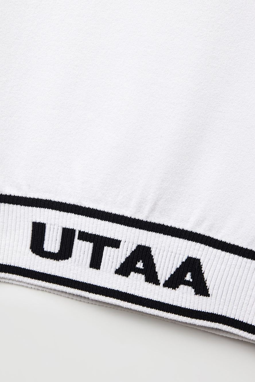 UTAA AquorカラーラインPKニット ホワイト : Women's