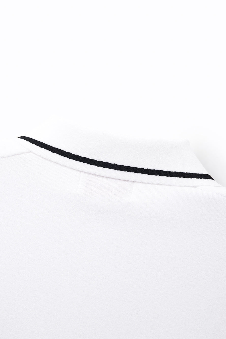 UTAA AquorカラーラインPKニット ホワイト : Women's