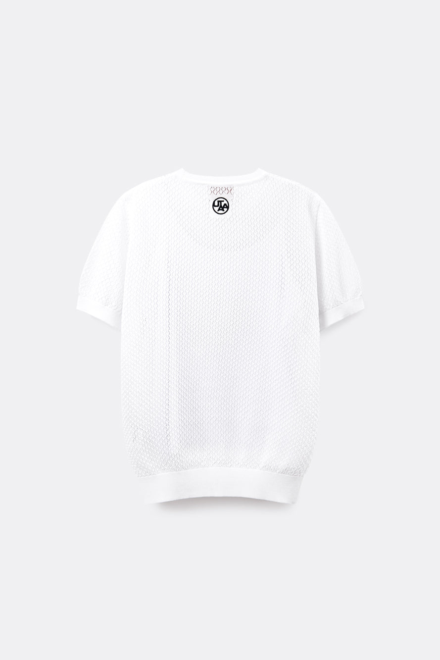 UTAA Paletteクロシェパンチングニット : Women's