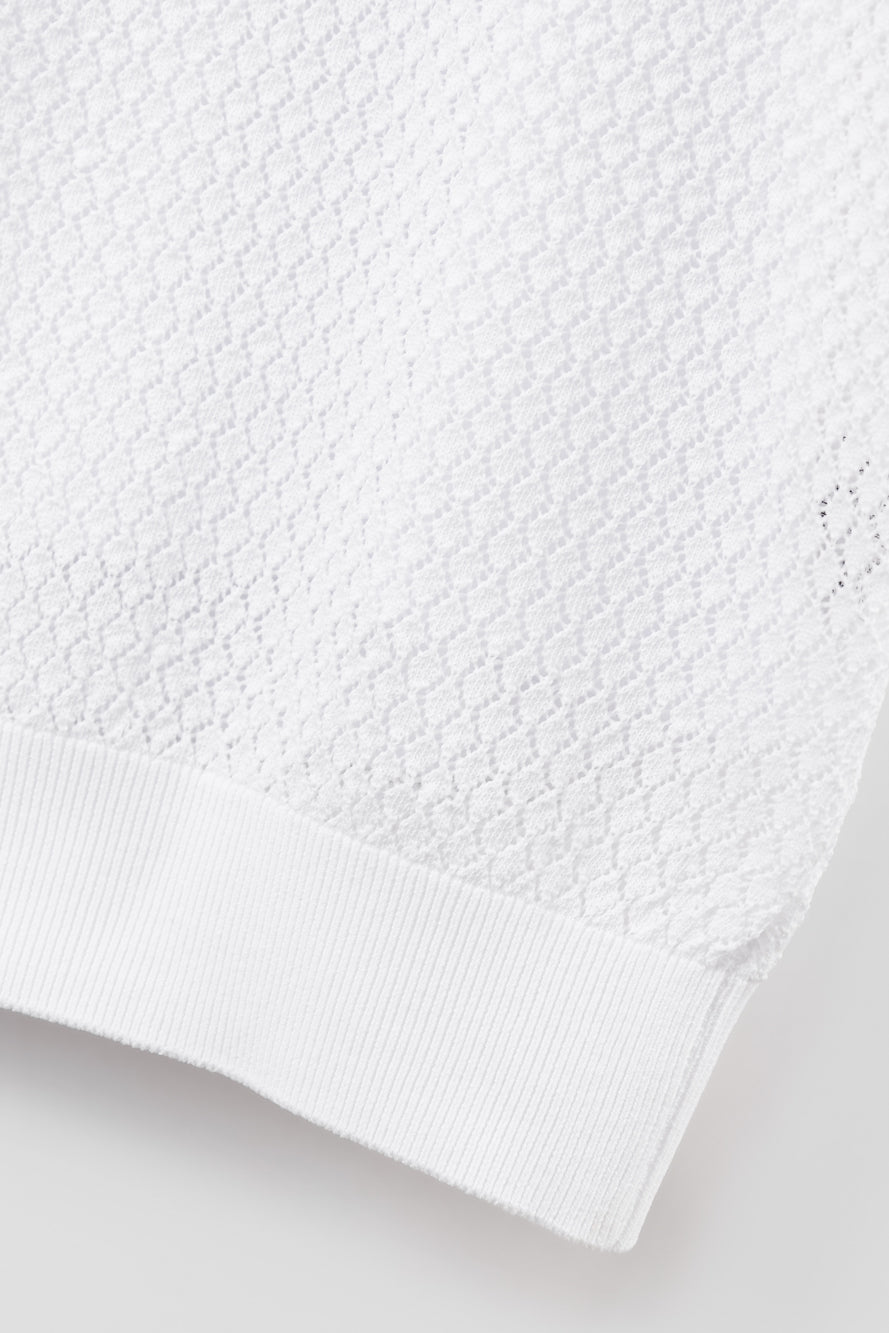 UTAA Paletteクロシェパンチングニット : Women's