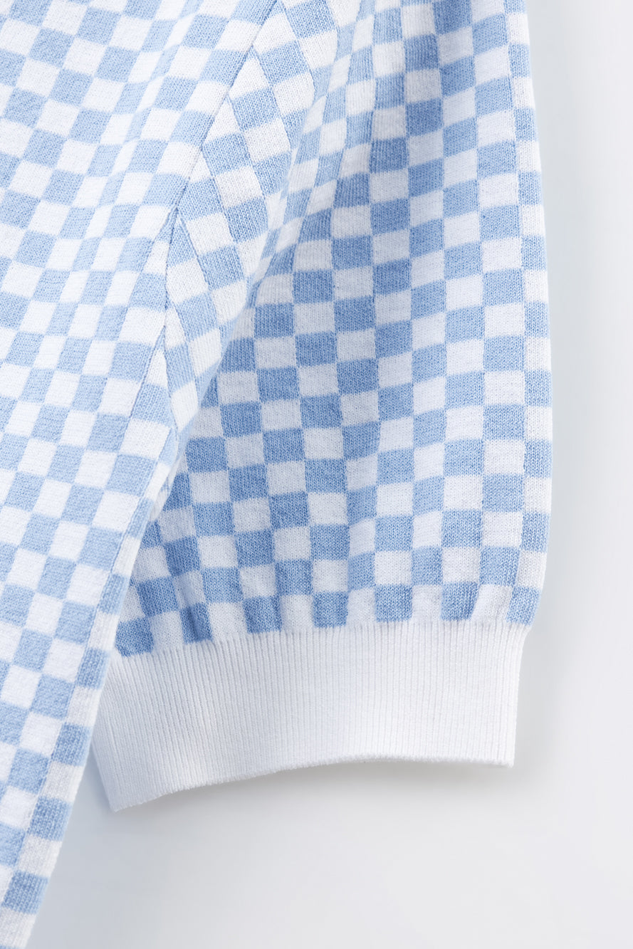 UTAA シンボルCheckeredカラーニット : Women's