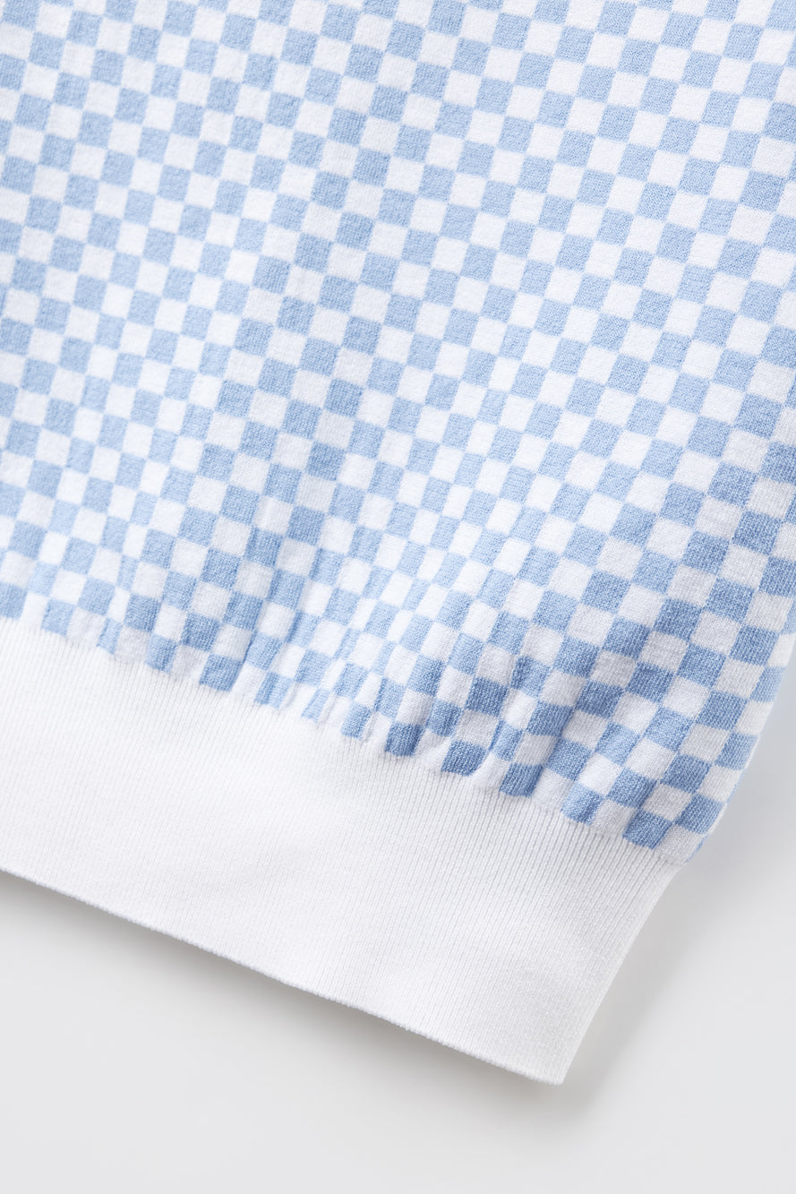 UTAA シンボルCheckeredカラーニット : Women's