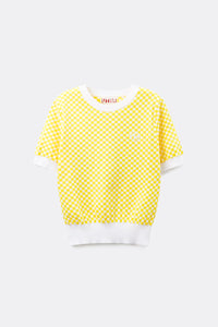 UTAA シンボルCheckeredカラーニット : Women's