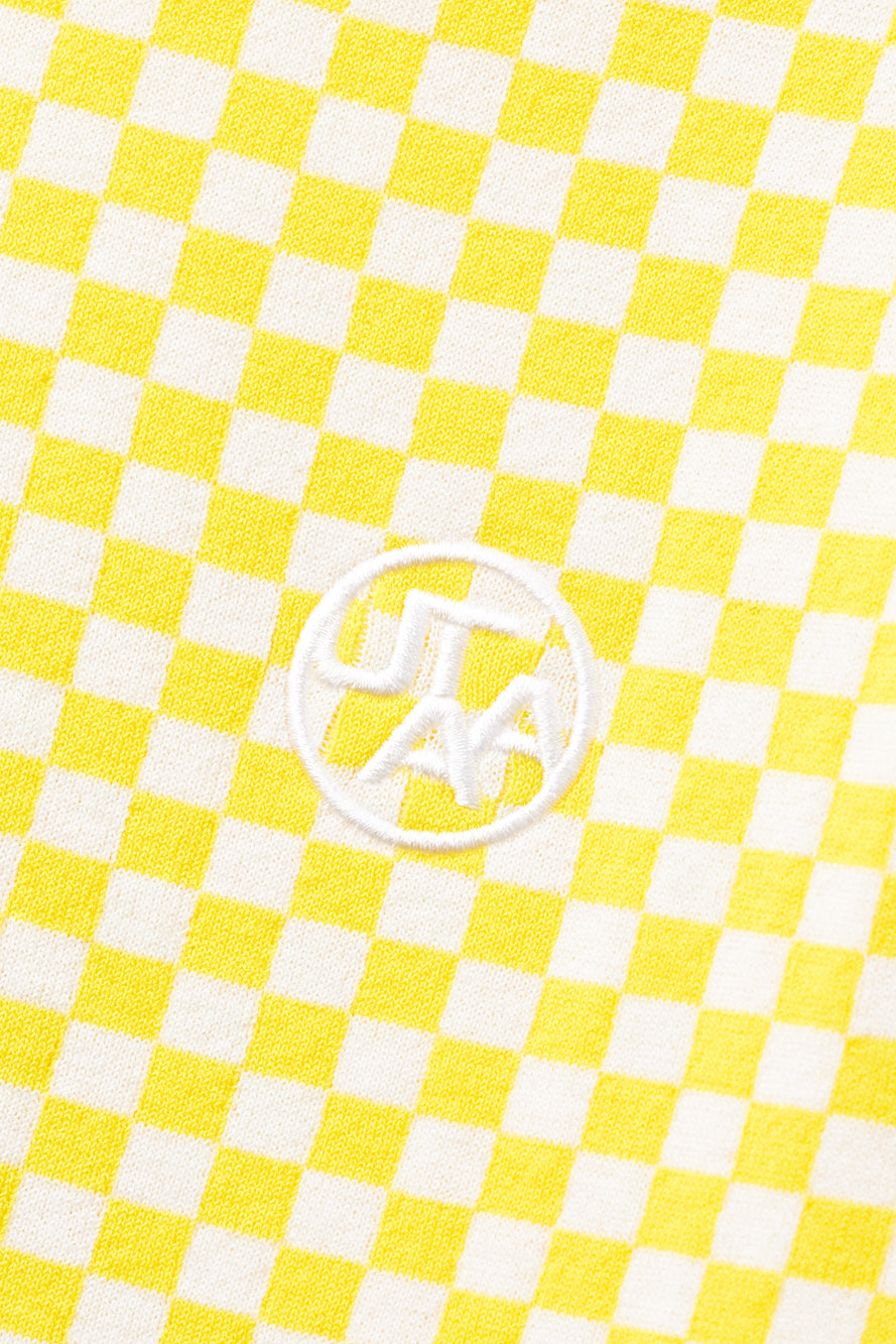 UTAA シンボルCheckeredカラーニット : Women's