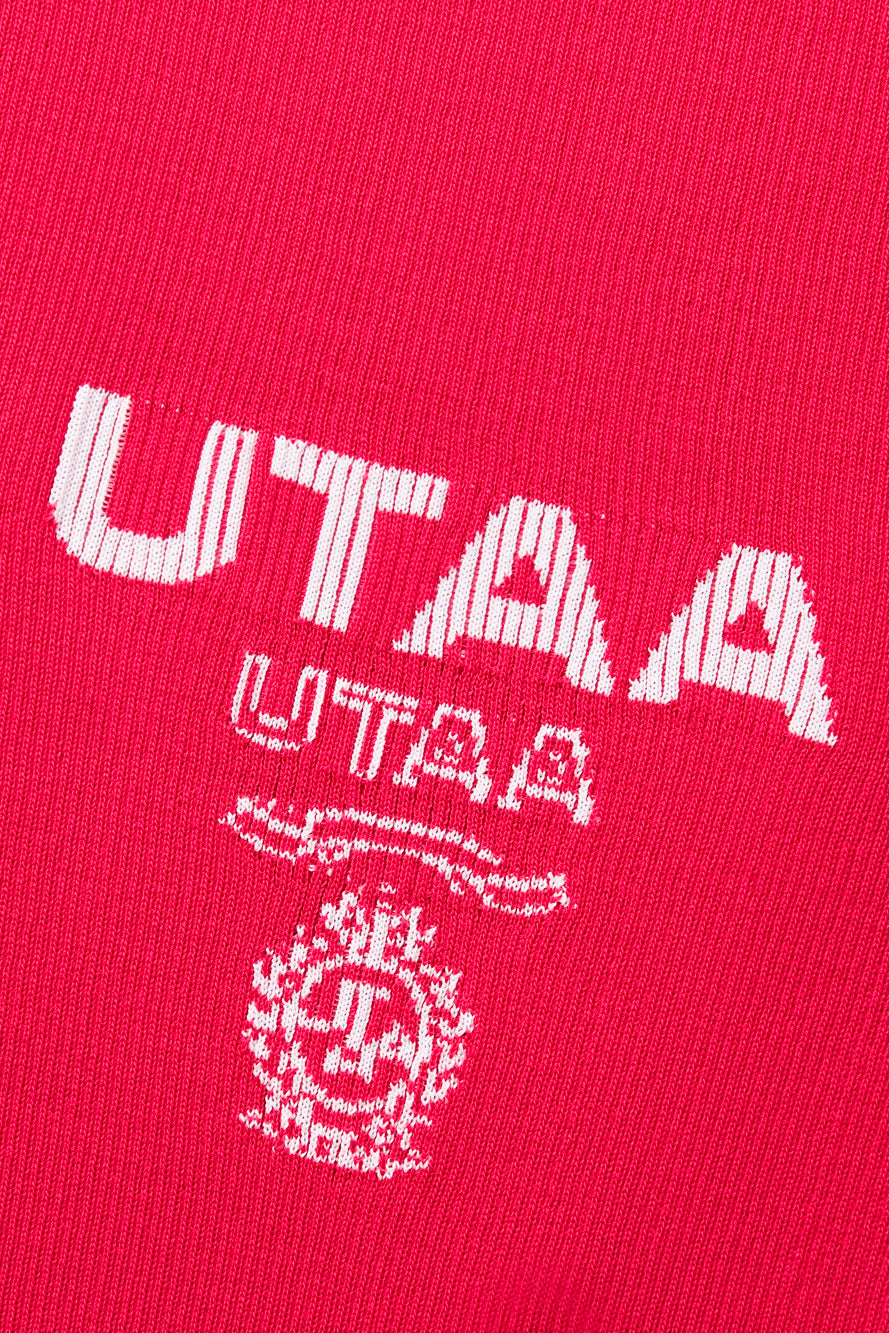 UTAA Laurelシンボルエンブレムカラーリブニット : Women's