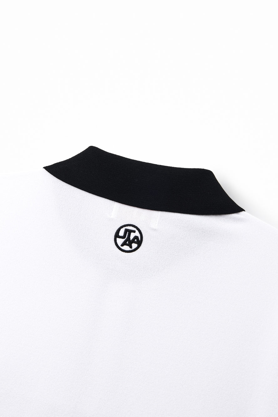 UTAA モノブロックボタンPKニット ホワイト : Men's