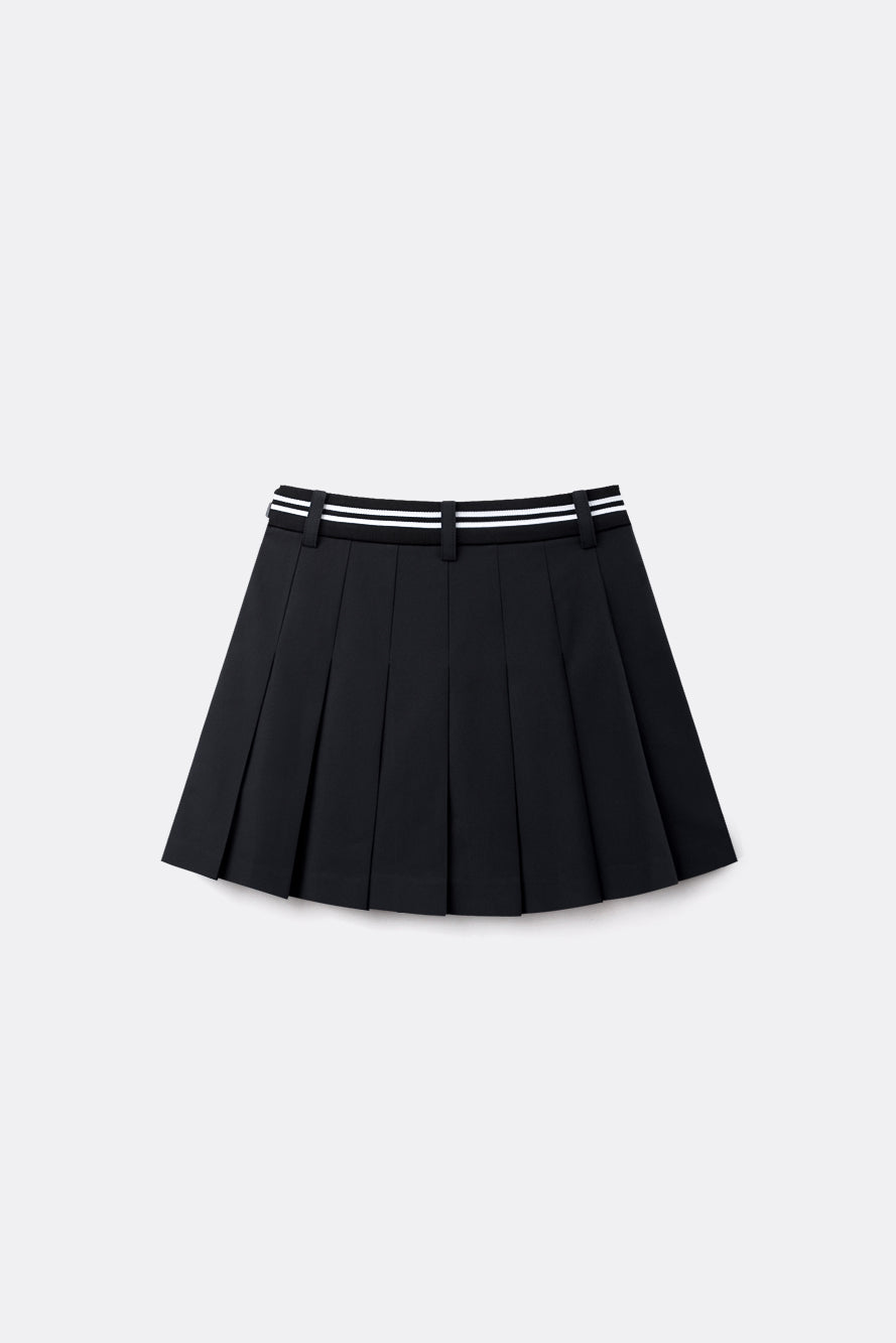UTAA コンターラインバンディングプリーツスカート : Women's