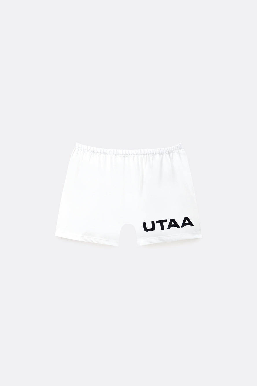 UTAA ペタラインモノプリーツスカート ホワイト : Women's